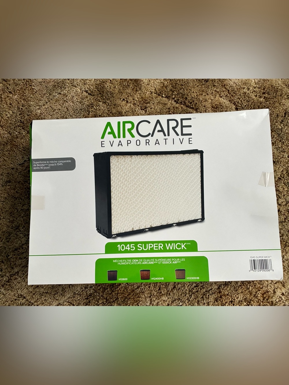 NEW!! AirCare 1045 Super Wick Filter For AirCare & Essick Air Humidifiers